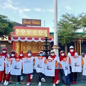 MEMPERINGATI HUT RI KE 76 TP PKK KOTA METRO