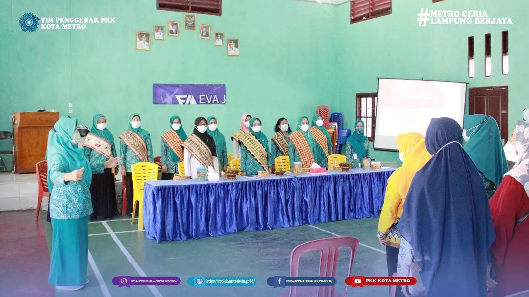 Pada hari ke-6 ini kunjungan dilakukan ke Kelurahan Mulyojati Kecamatan Metro Barat dan Kelurahan Margorejo Kecamatan Metro Selatan.