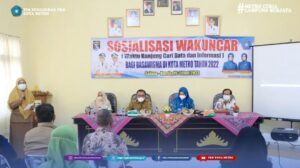 Ketua Tim Penggerak PKK Kota Metro yang diwakili oleh Pokja 2 mengikuti OBRAS KAIN PKK dengan tema “Jualan Online Bagaimana Memulainya” . Kegiatan ini diselenggarakan oleh TP PKK Pusat secara online vie zoom meet.