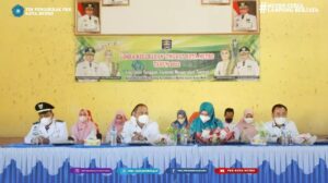 Kegiatan penilaian lomba hari ke-2 berada di Kelurahan Ganjar Agung, Kecamatan Metro Barat.