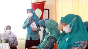 Kegiatan Peningkatan Kapasitas Kader Pokja 1 Tim Penggerak PKK dalam Pencegahan dan Penanganan Kekerasan Seksual Terhadap Anak di Kota Metro Tahun 2022.