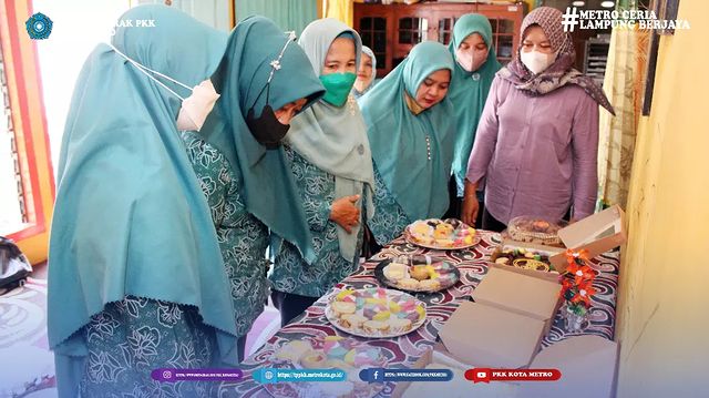 Pembinaan UP2K sekaligus pemantauan Gertapaga di kelurahan Yosodadi dan yosorejo