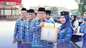 Upacara Peringtan HUT KORPRI, HUT PGRI, HUT Dharma Wanita