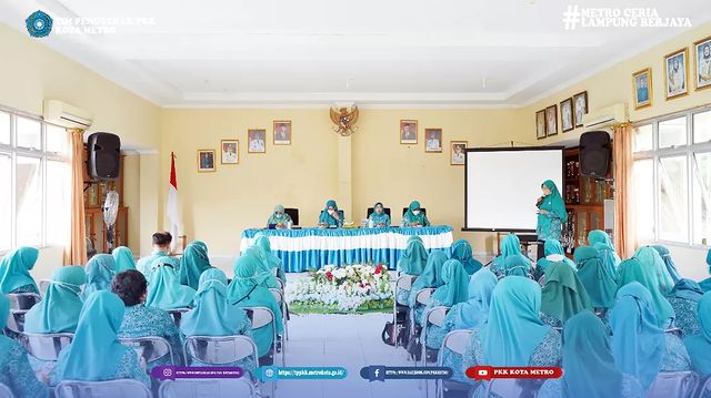 Rapat Koordinasi perdana di tahun 2023 TP PKK KOTA METRO