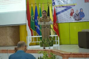 Rapat Koordinasi Penguatan Tim Pendamping Keluarga (TPK) Keluarga Beresiko Stunting Kota Metro Tahun 2023.